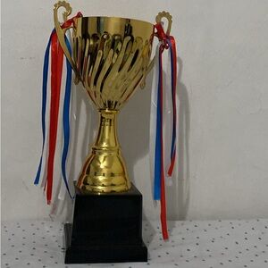 Gold cup trophy